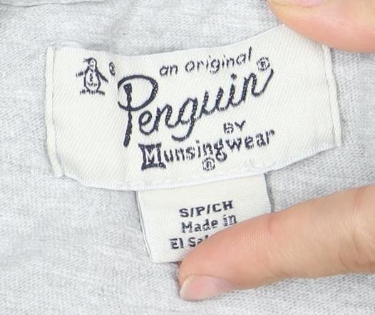 Original Penguin Men’s Grey Long Sleeve T-Shirt S