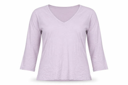 Womens UK Size 10 FatFace Purple Basic T-Shirt