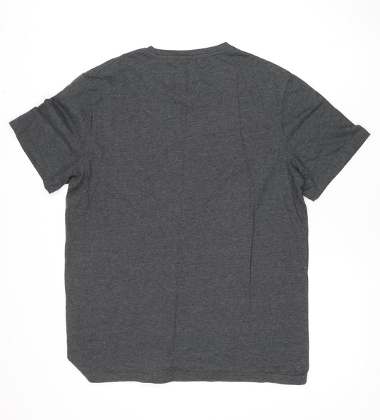 Mens UK Size L DIFUZED Grey  T-Shirt
