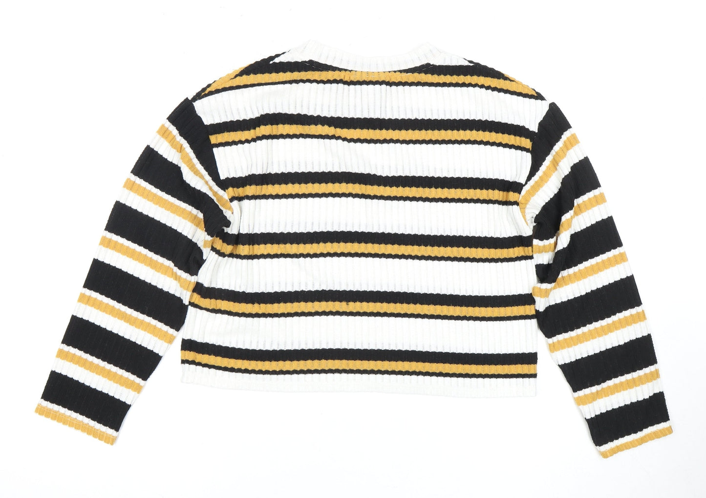 Womens UK Size 8 Topshop Multicoloured Pullover Jumper