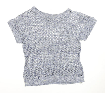 Womens UK Size 14 Dorothy Perkins Blue Pullover Jumper