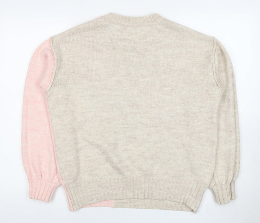 Womens UK Size M NEXT Multicoloured Pullover Jumper