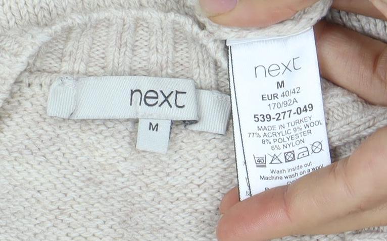 Womens UK Size M NEXT Multicoloured Pullover Jumper