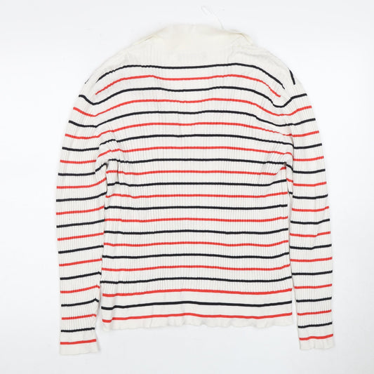 Womens UK Size L Marks and Spencer Multicoloured Pullover Jumper