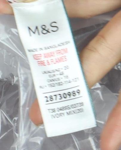 Womens UK Size L Marks and Spencer Multicoloured Pullover Jumper