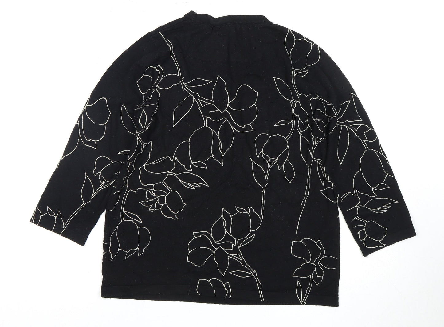 Womens UK Size 14 NEXT Black  Blouse