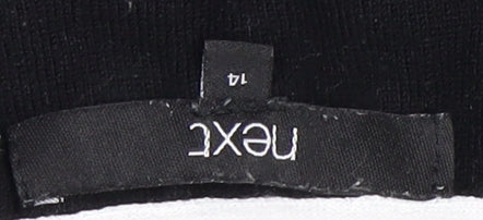 Womens UK Size 14 NEXT Black  Blouse