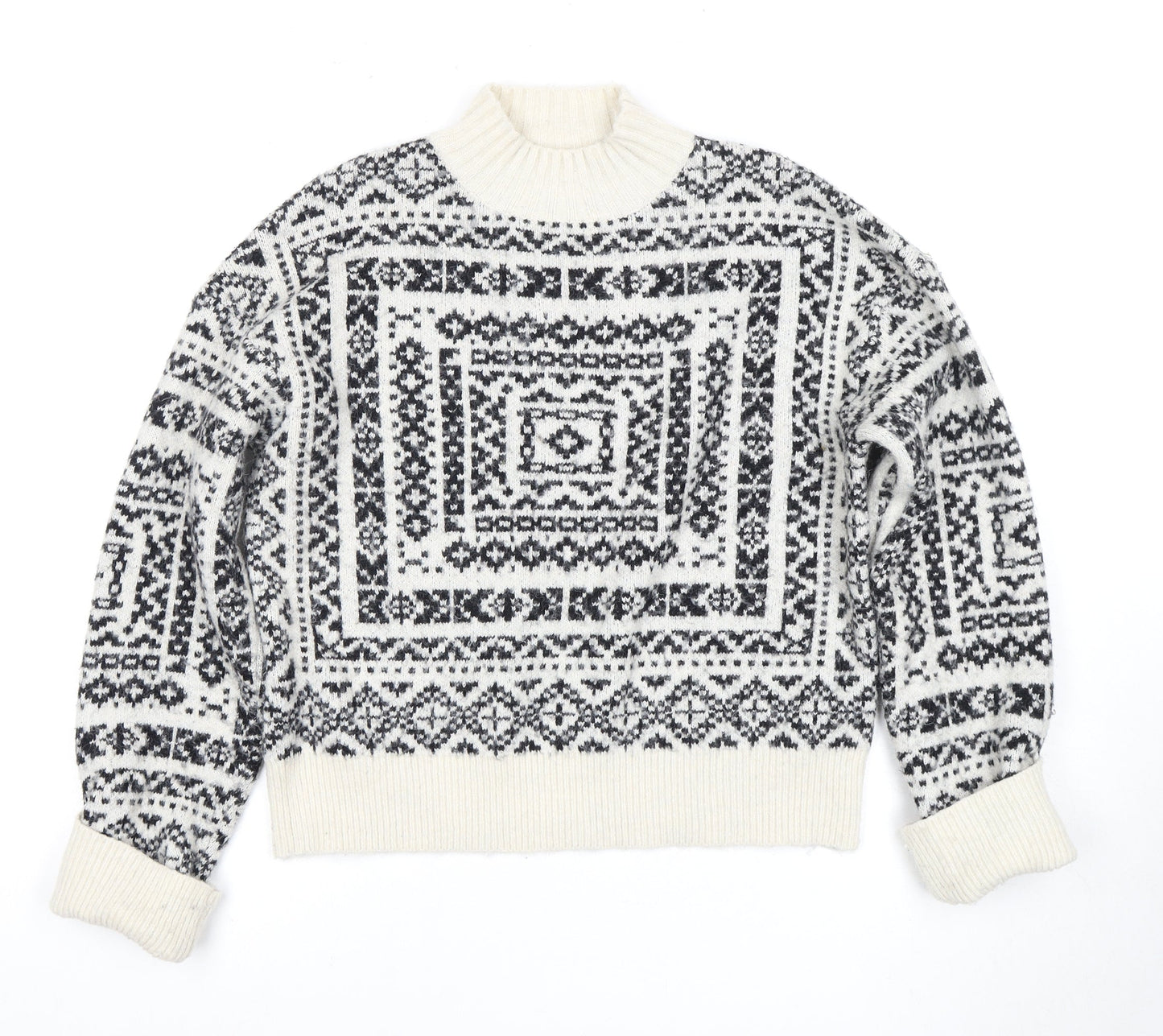 Womens UK Size S Oasis Multicoloured Pullover Jumper
