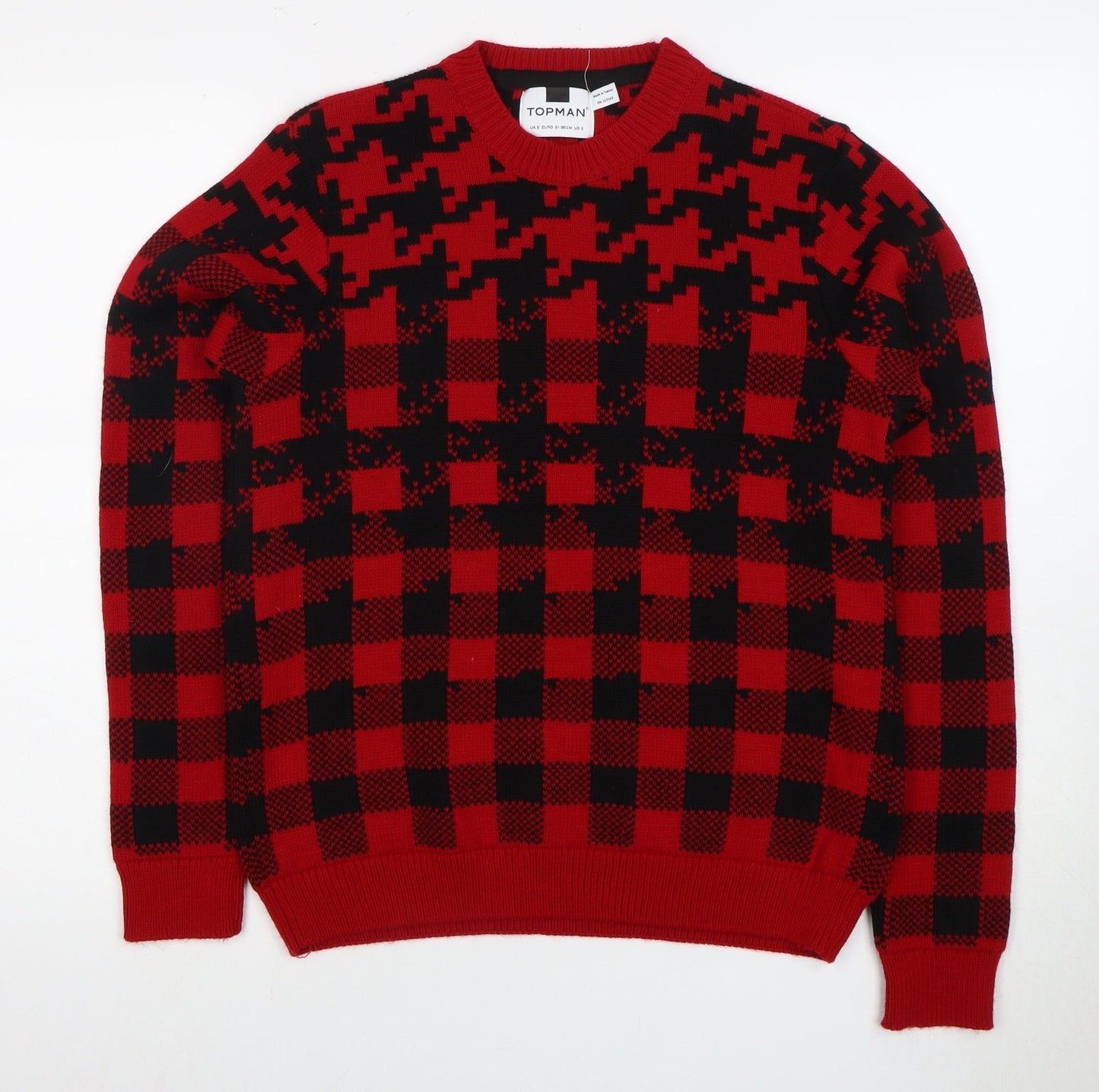 Topman Men's Red S Pullover Jumper