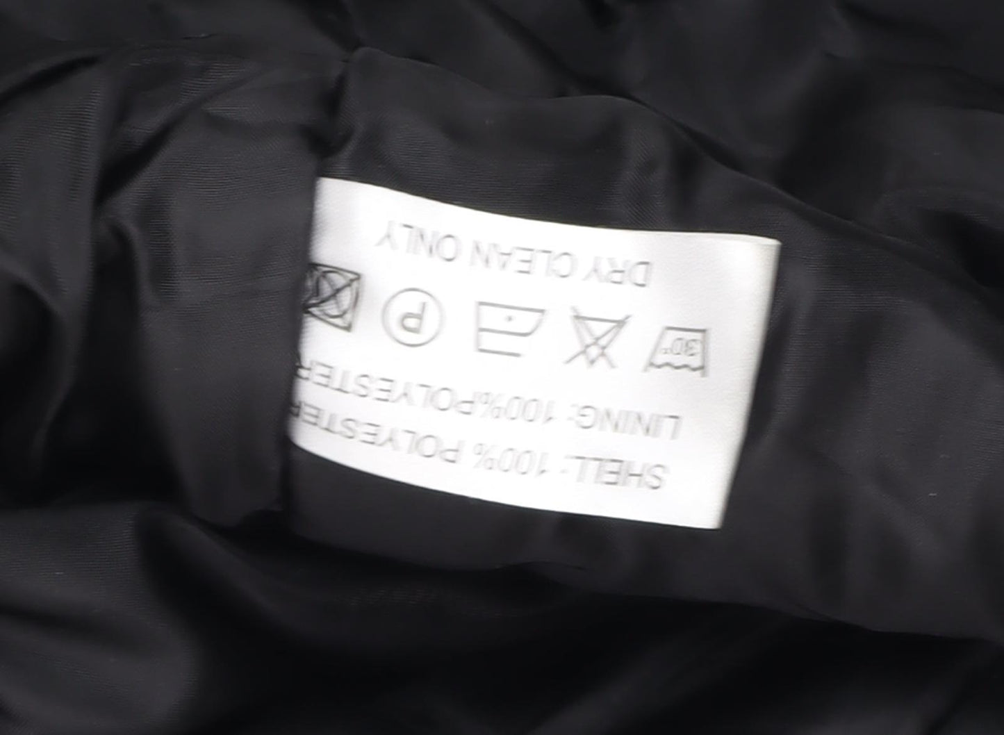 Aldon Men's Black L Jacket, Stand-Up Collar, Regular Fit