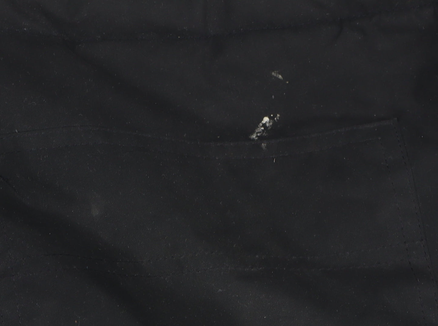 Aldon Men's Black L Jacket, Stand-Up Collar, Regular Fit