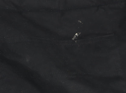 Aldon Men's Black L Jacket, Stand-Up Collar, Regular Fit