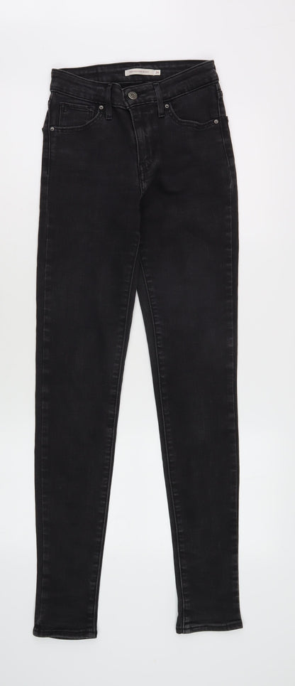 Levi's Women's Black Skinny High Rise Jeans M