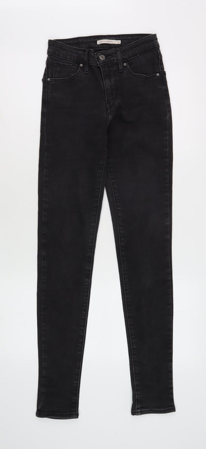 Levi's Women's Black Skinny High Rise Jeans M
