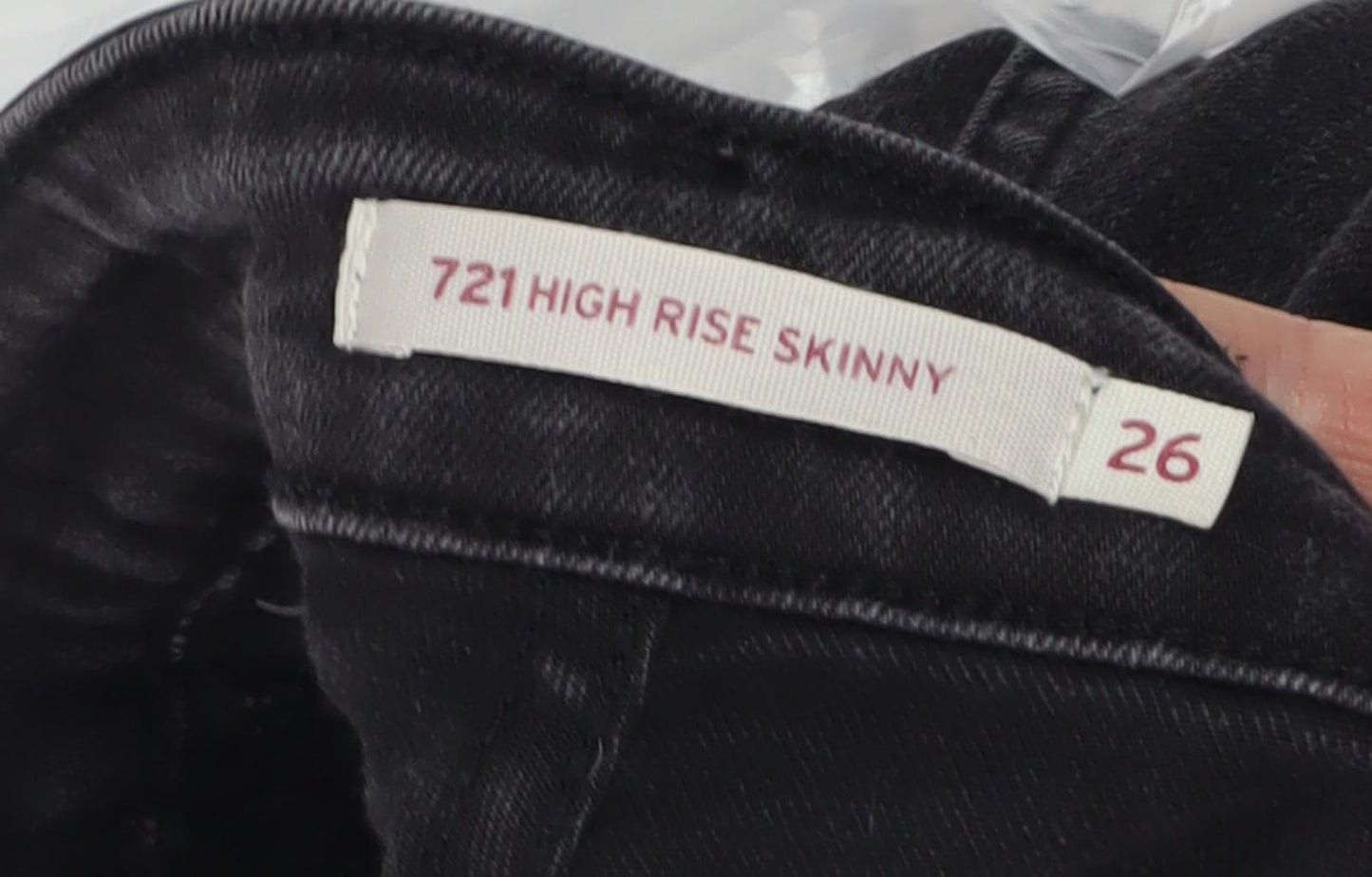 Levi's Women's Black Skinny High Rise Jeans M
