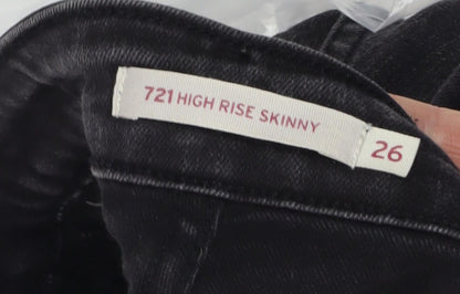 Levi's Women's Black Skinny High Rise Jeans M