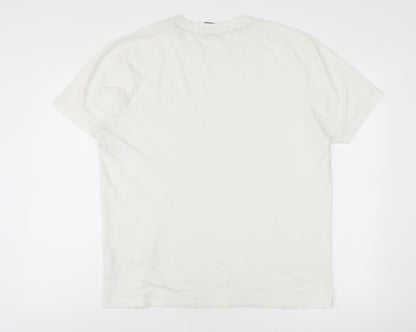Mens UK Size L Champion White  T-Shirt