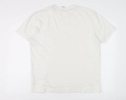 Mens UK Size L Champion White  T-Shirt