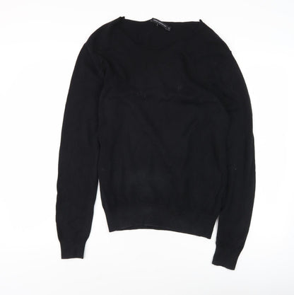 French Connection Men's Black XS Pullover Jumper