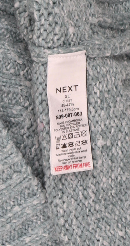 Womens UK Size XL NEXT Blue Pullover Jumper