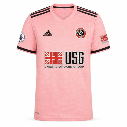 Unisex Adults UK Size M adidas Pink Football T-Shirt