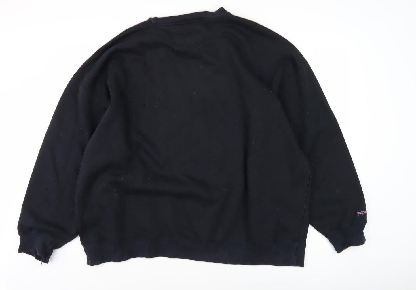 Unisex Adults UK Size 2XL JanSport Black Pullover Sweatshirt