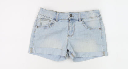 Benetton Girls Blue Denim Cut-Off Shorts XL