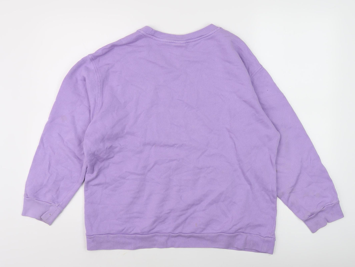 Zara Teens Purple Pullover Sweatshirt Size 12