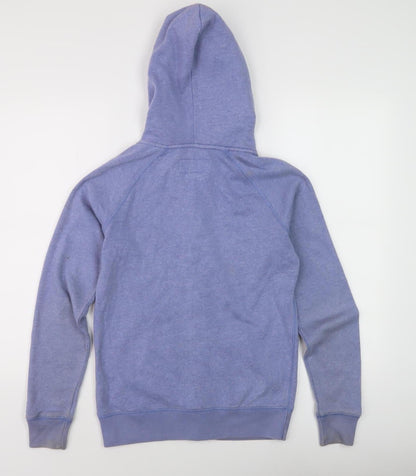 Womens UK Size 8 Jack Wills Blue Full Zip Hoodie