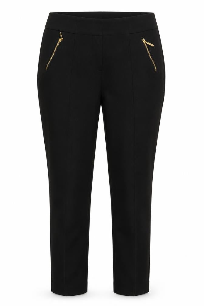 Womens UK Size 12 Marks and Spencer Slim Fit Casual Workwear Black Trousers