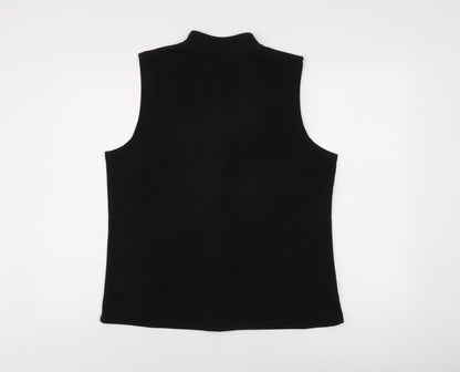 Womens UK Size 14 TIGI Black Basic Jacket