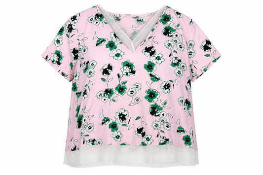 Womens UK Size 18 Marks and Spencer Pink  Blouse