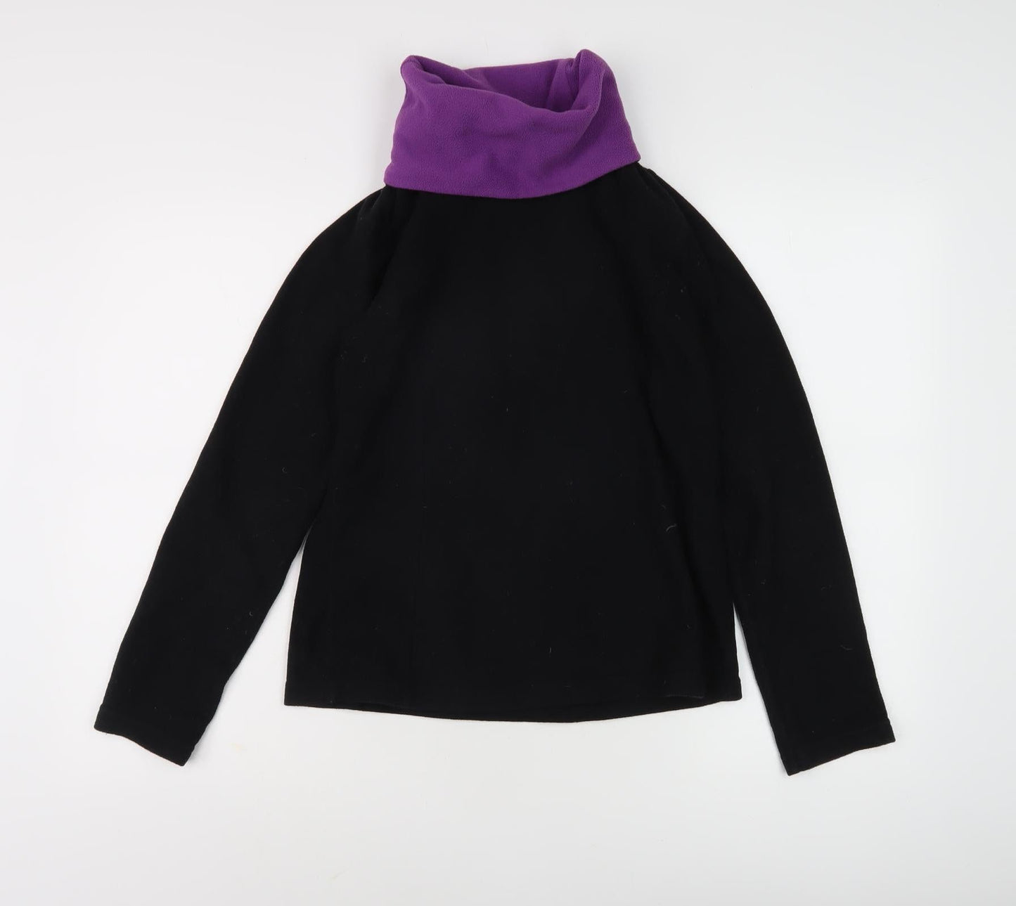 Womens UK Size S Quechua Black Pullover Jumper