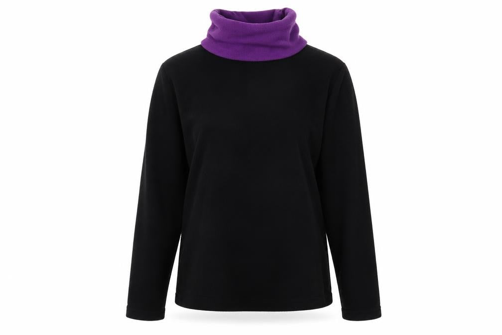 Womens UK Size S Quechua Black Pullover Jumper