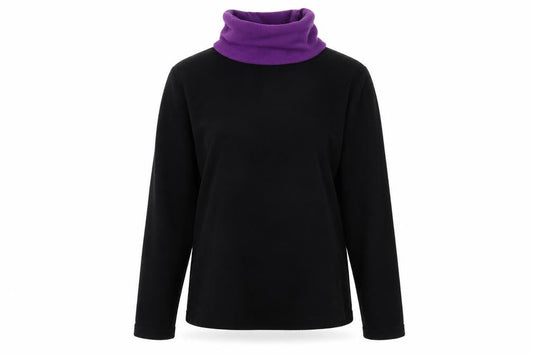 Womens UK Size S Quechua Black Pullover Jumper
