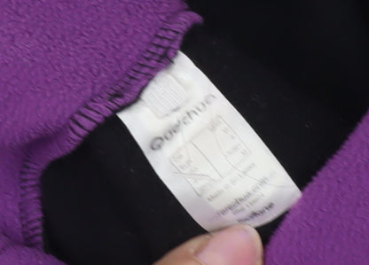 Womens UK Size S Quechua Black Pullover Jumper