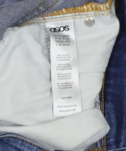 ASOS Women's Blue Skinny Jeans Size 32