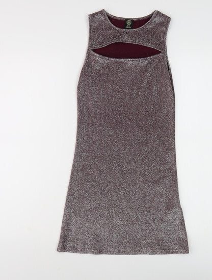 Urban Outfitters Women's Red Dress XS Cut Out Sleeveless