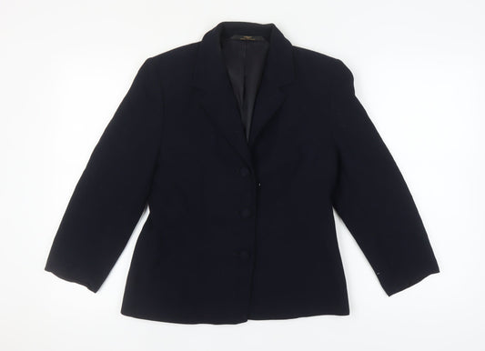 Marks and Spencer Women's Black Blazer Size 12