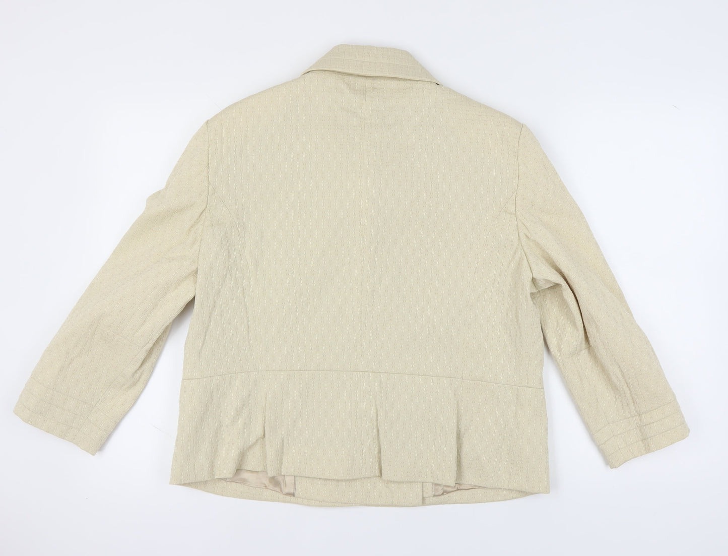 Marks and Spencer Beige Blazer UK 20 Women