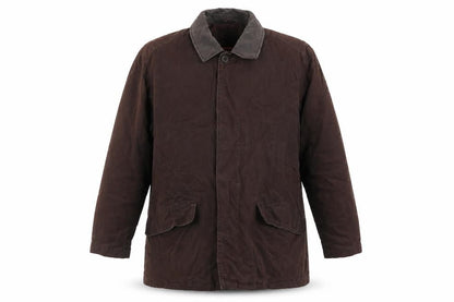 Mens UK Size XL Thomas Nash Brown Overcoat