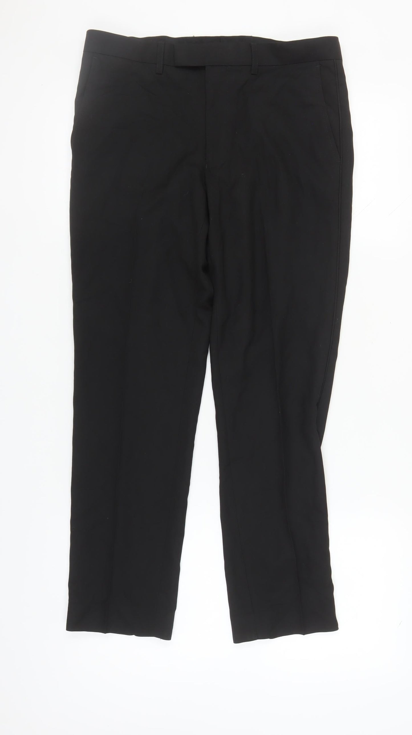 Marks and Spencer Black Men's Trousers Size 32