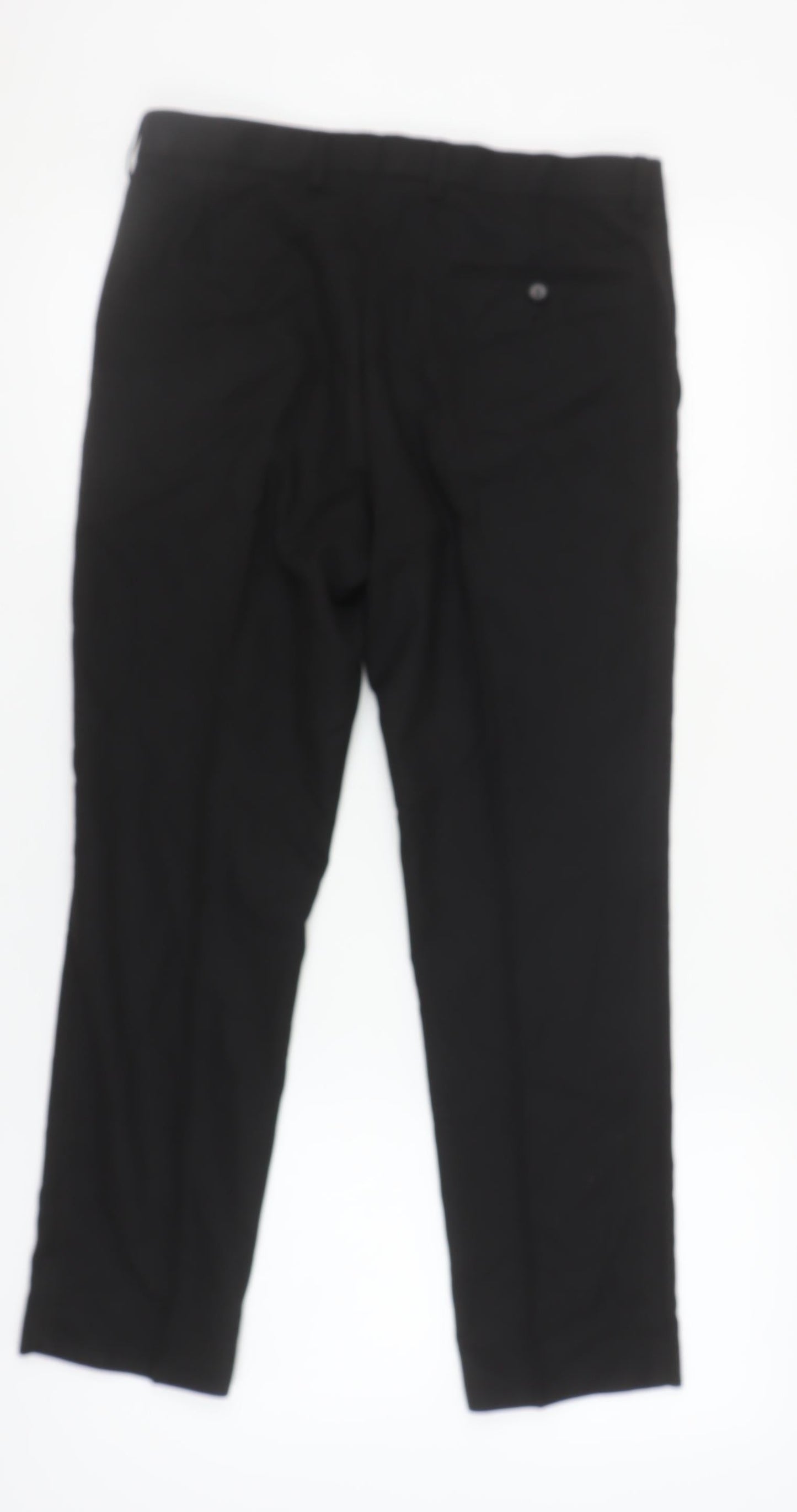 Marks and Spencer Black Men's Trousers Size 32