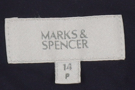 Marks and Spencer Women's Blue Blazer, UK 14 Petites