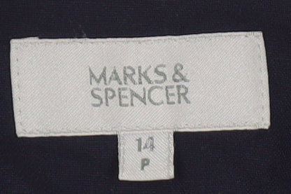 Marks and Spencer Women's Blue Blazer, UK 14 Petites