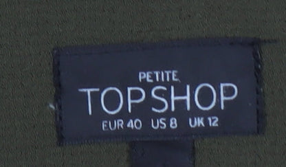 Womens UK Size 12 Topshop Green