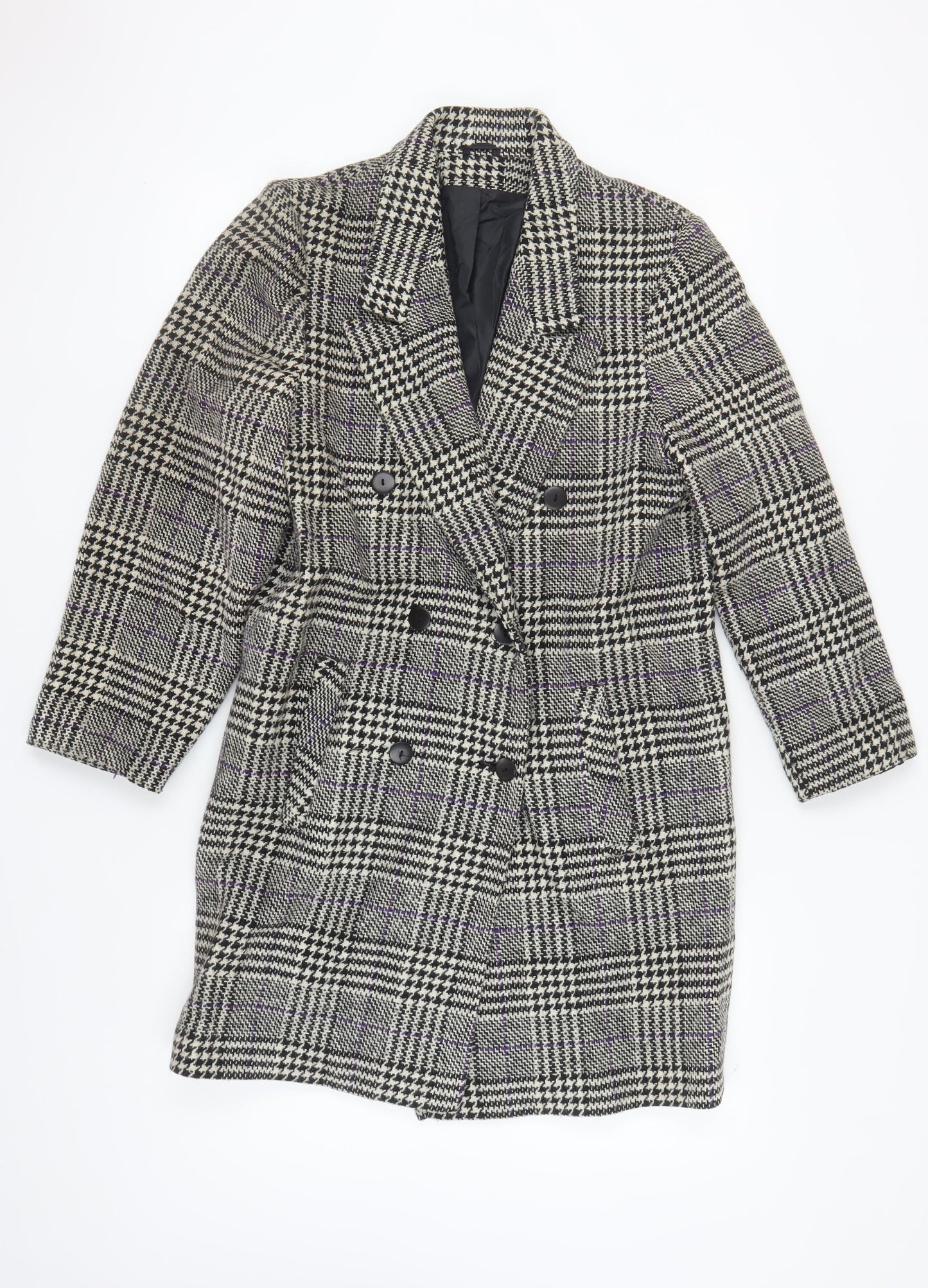 Womens UK Size 10 Richards Multicoloured Overcoat