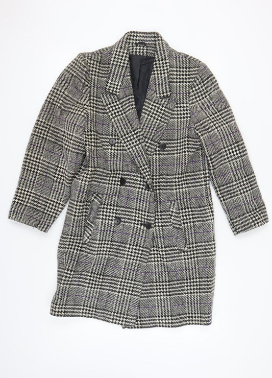 Womens UK Size 10 Richards Multicoloured Overcoat