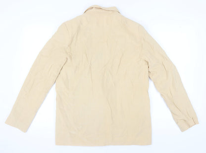 Next Women's Beige Blazer, Size 12, Double Breasted