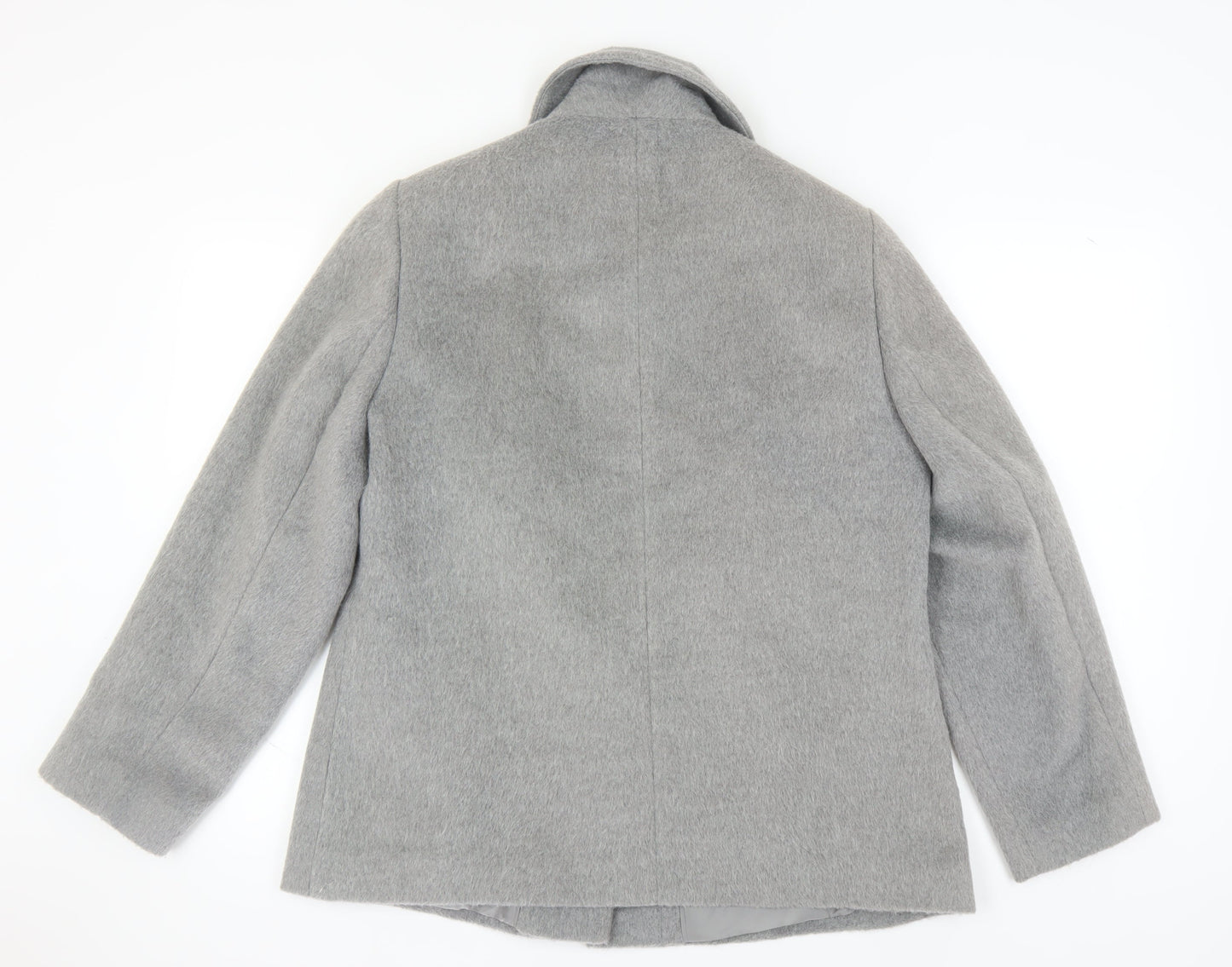 Womens UK Size 16 Isle Grey Overcoat